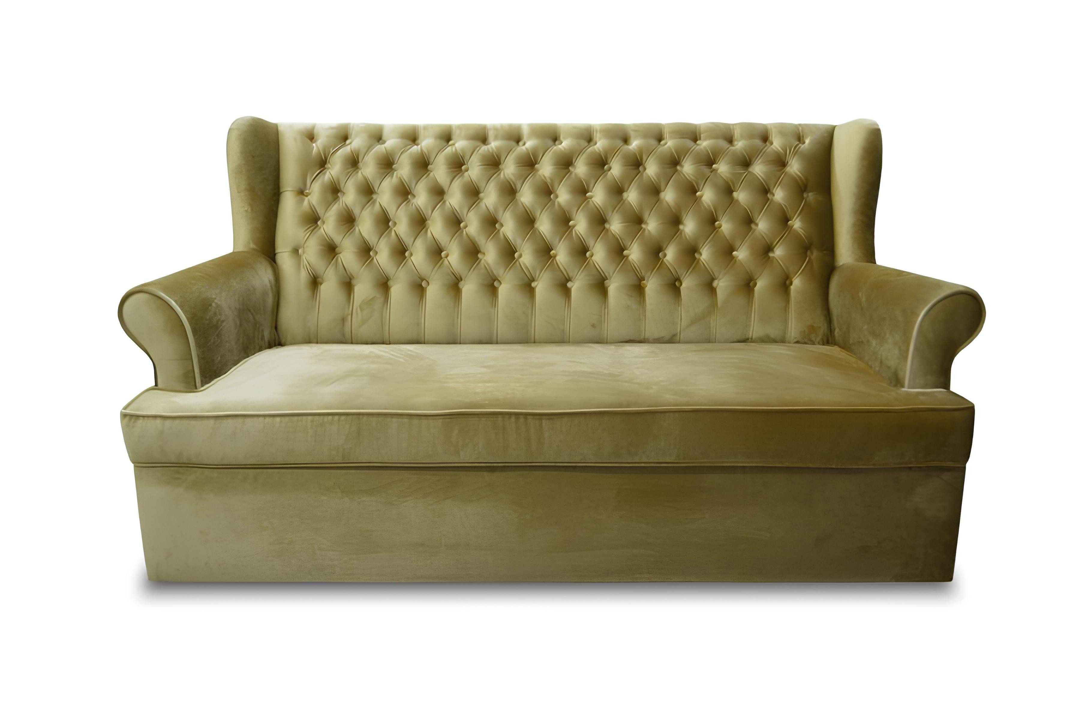 Xlmoebel Bett Chesterfield Schlafsofa mit Bettfunktion und edlem Design (CHESTERFIELD LONDON PIK MIT BETTFUNKTION), Hergestellt in Europa