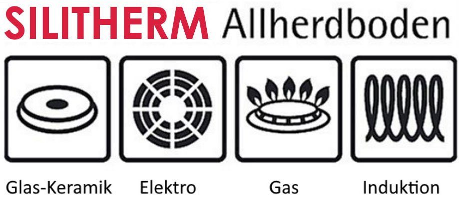 (Set, Induktion Topf-Set Silit Diamant, 18/10 7-tlg), Edelstahl