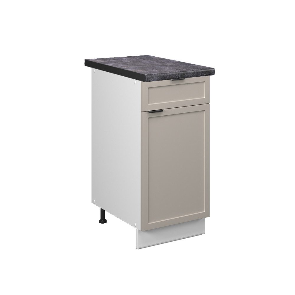 Vicco Unterschrank Fame-Line, GrauBeige/Weiß, 40 cm, günstig online kaufen