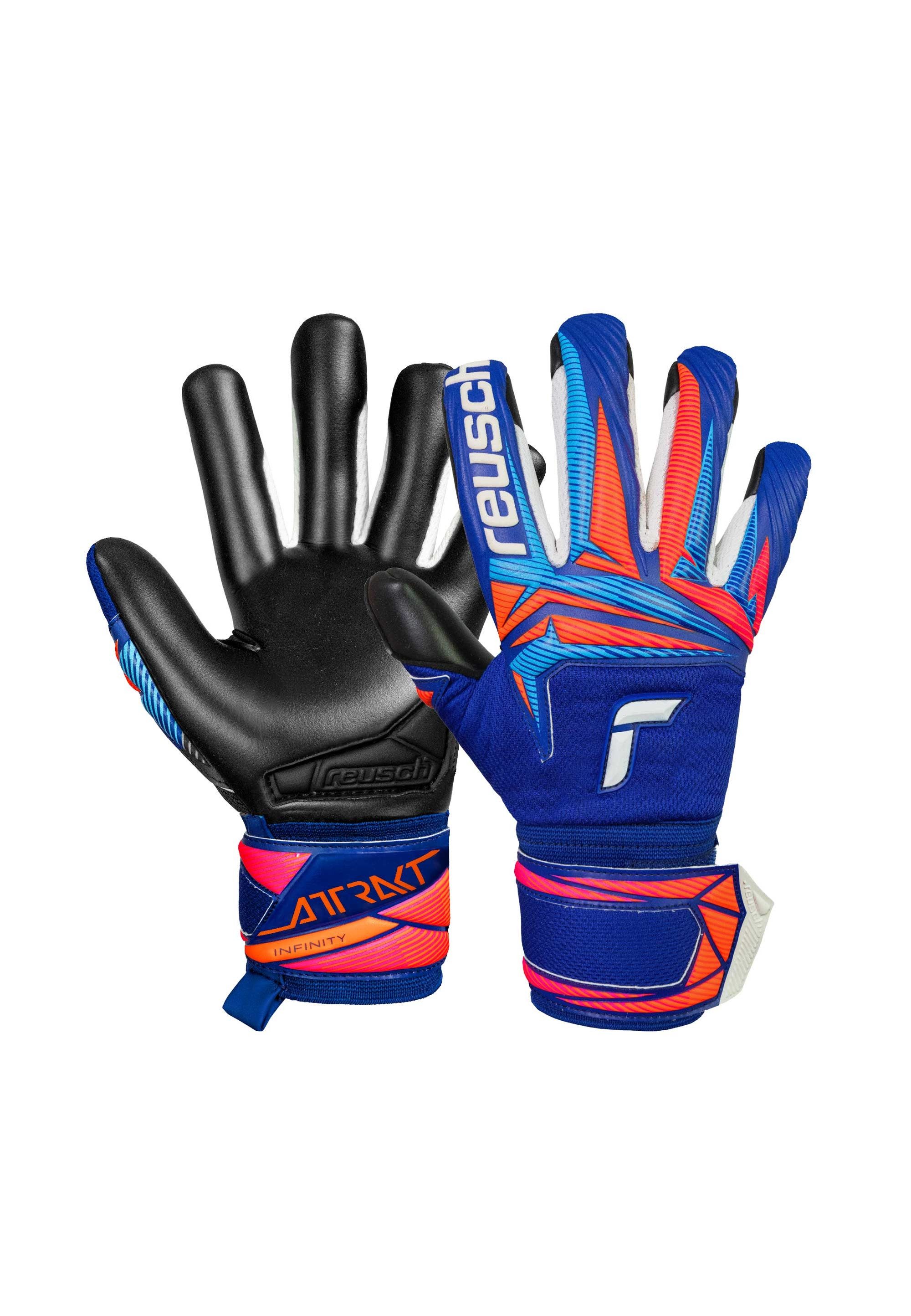 Reusch Torwarthandschuhe Attrakt Infinity Evolution NC mit atmungsaktiven Mesh-Einsätzen