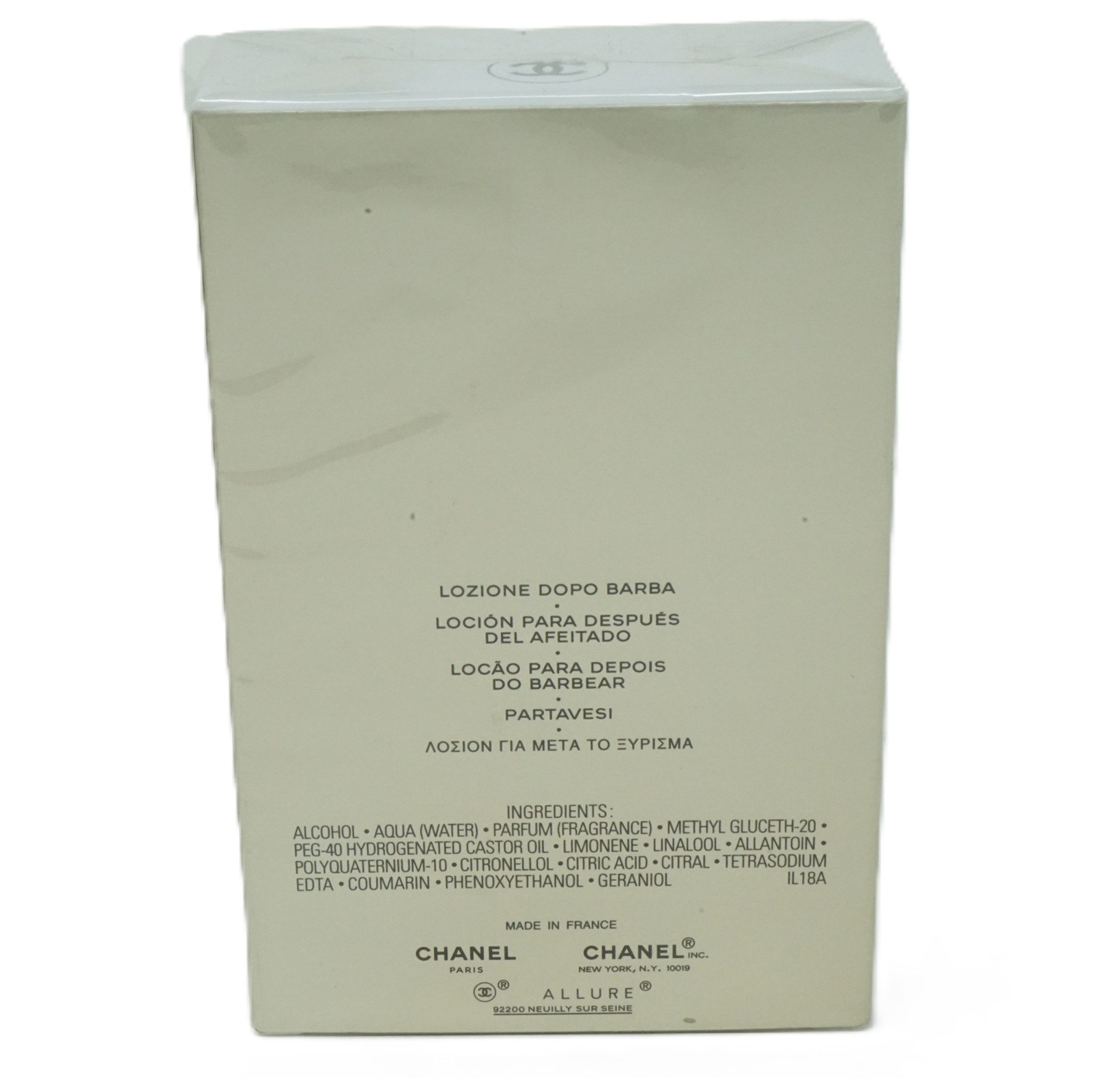 CHANEL After-Shave Chanel Allure Homme Edition Blanche After Shave Lotion 100 ml