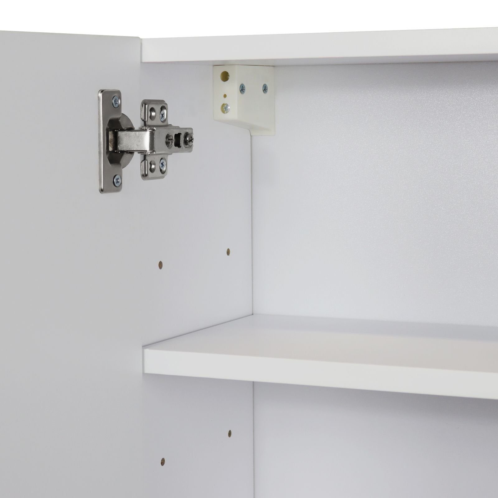 Stabilo Sanitär Waschbeckenunterschrank für "Anna" weiß Hängeschrank Flügeltüren in Badezimmer 60x60x20cm