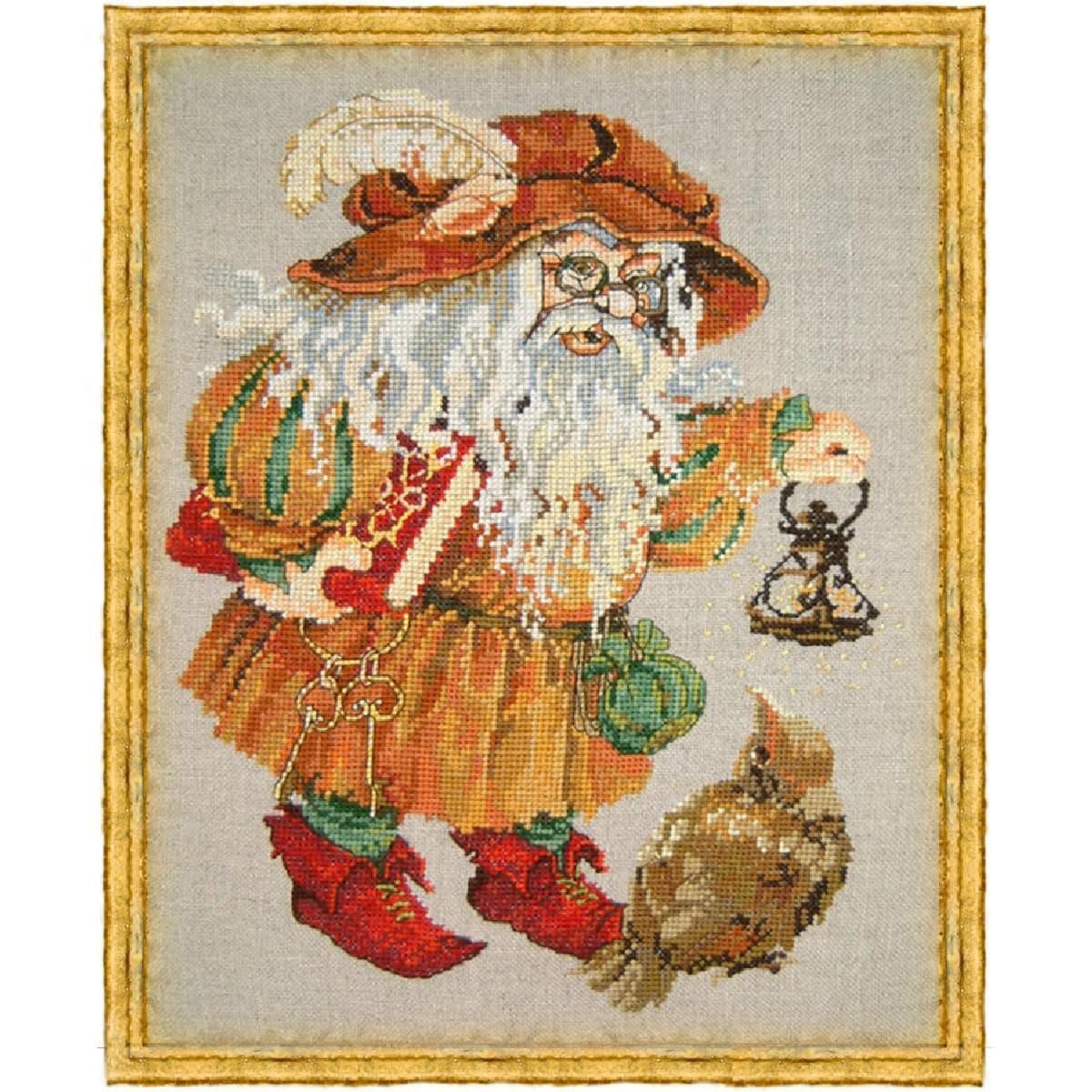 Kreativset Nimue Kreuzstich Set "Ritournel und der Vogel", Zählmuster, 6-Z001K