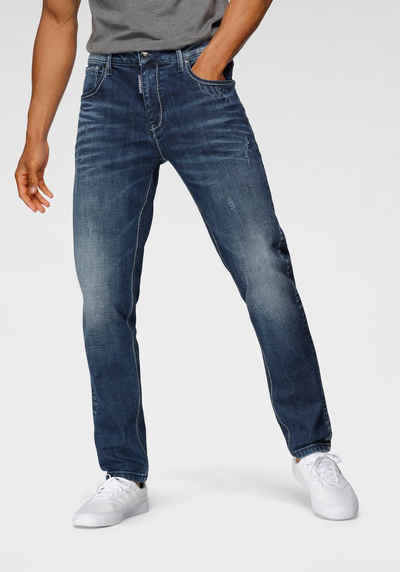 Cipo & Baxx Slim-fit-Jeans markante Waschung
