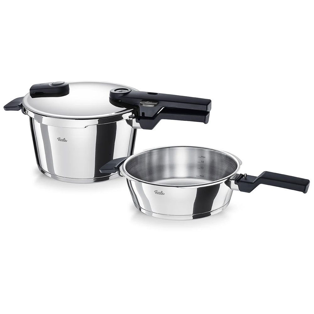 Fissler Schnellkochtopf, Edelstahl