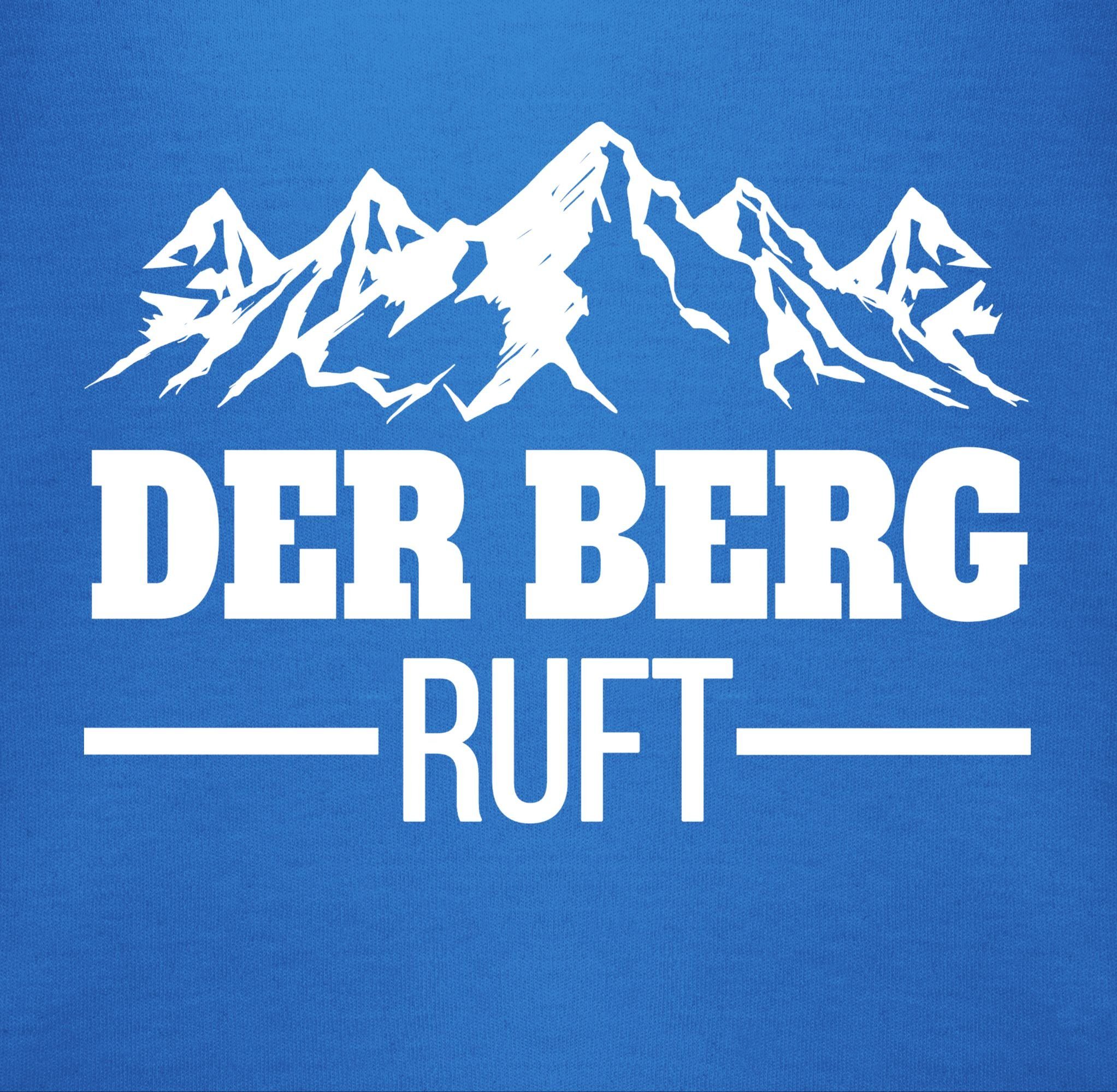 Shirtracer Shirtbody Royalblau Bewegung ruft Der 3 Baby & Sport Berg