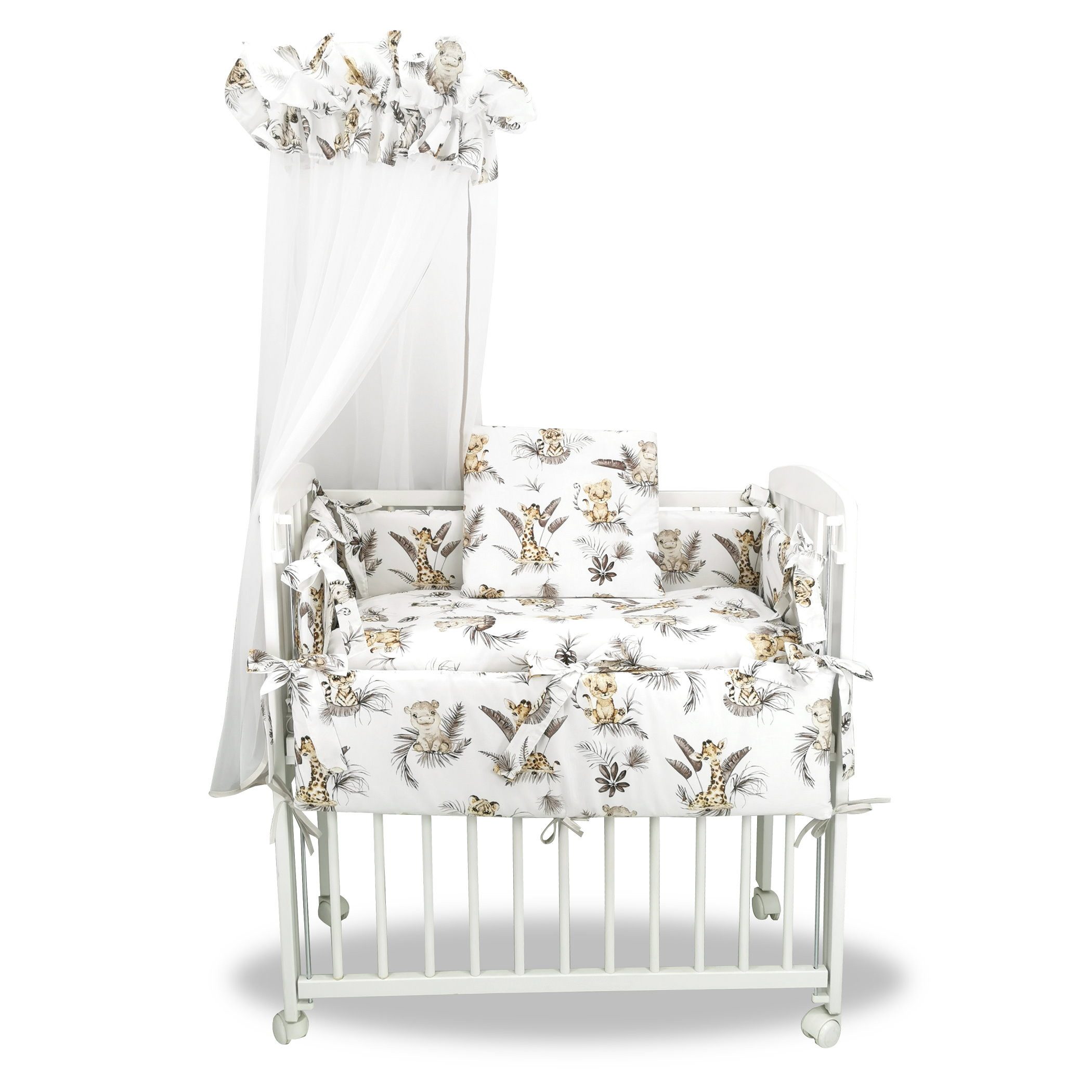 Baby-Delux Beistellbett Babybett Dschungel Beige, Stillbett günstig online kaufen