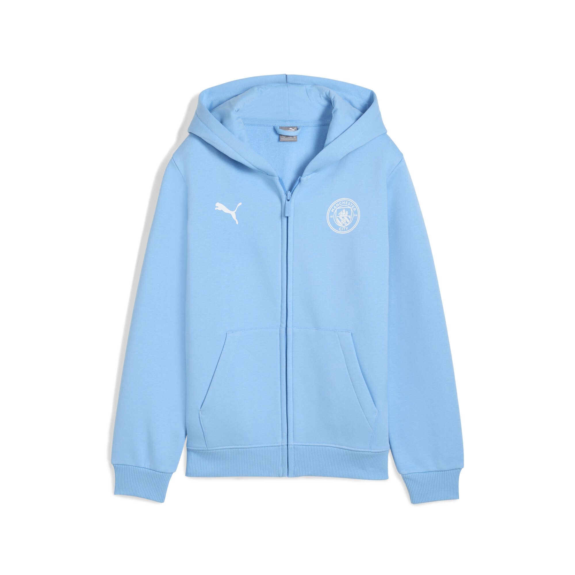 PUMA Sweatjacke Manchester City FtblEssentials Kapuzenjacke Jugendliche
