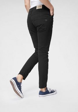 Please Jeans Boyfriend-Jeans »P85A« lässige Jeans Hose mit Crinkle-Effekt und krempelbarem Bein