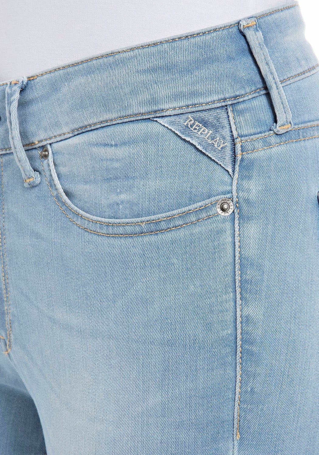 Replay Skinny-fit-Jeans Luzien light blue