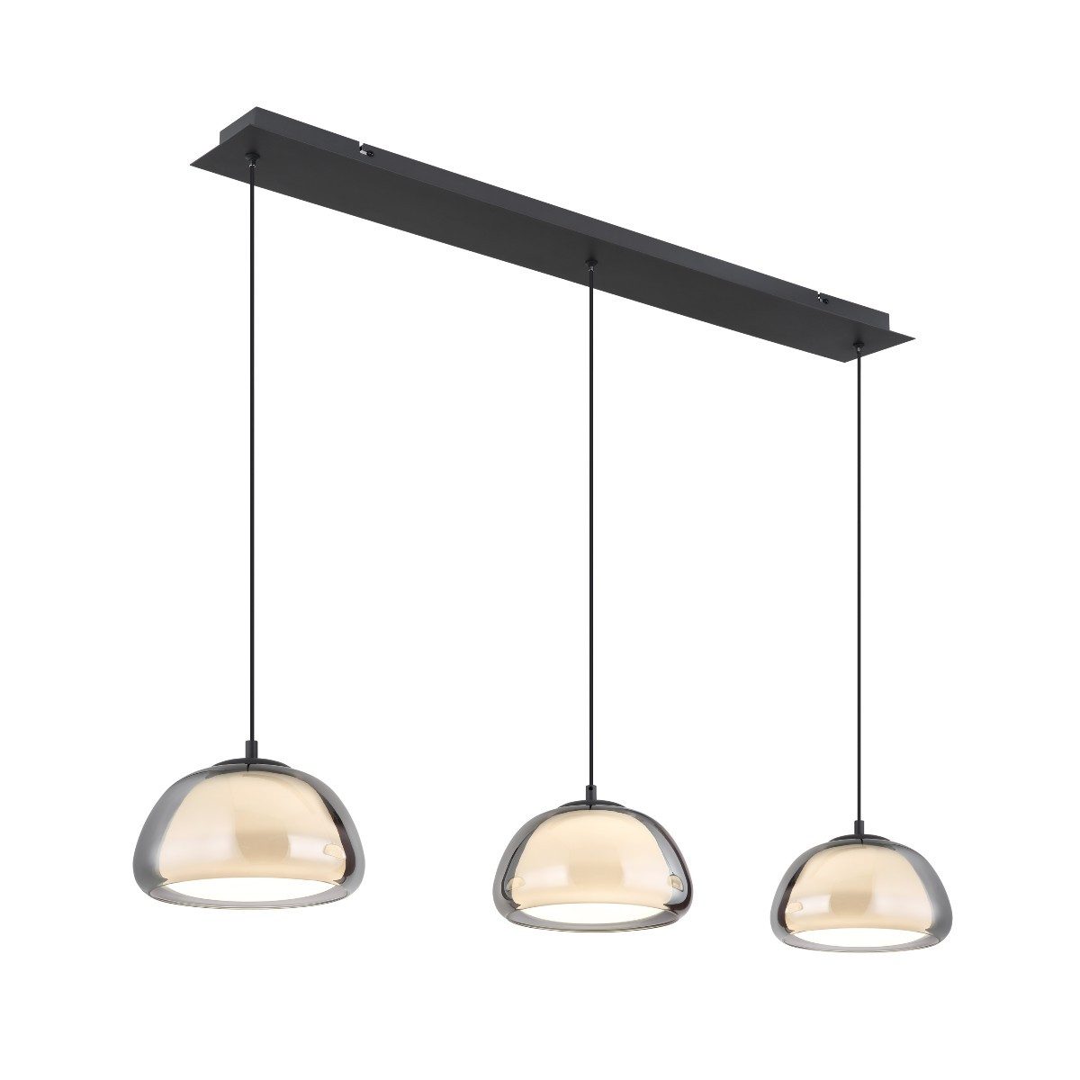 GLOBO LIGHTING LED Pendelleuchte Haakon, dimmbar, LED fest integriert, Warm günstig online kaufen