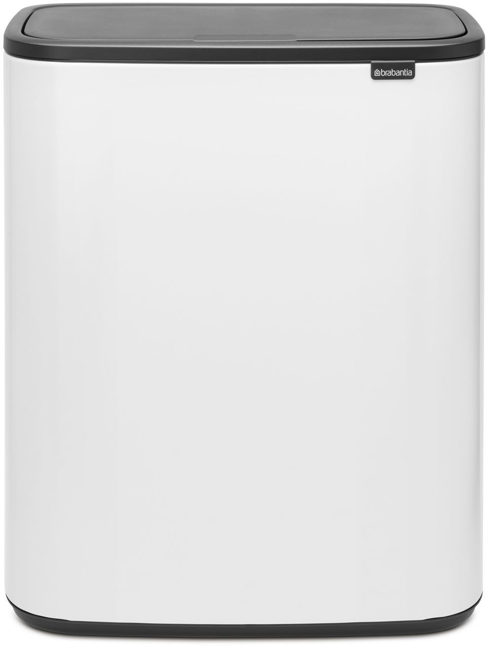 Brabantia Mülleimer Bo Touch Bin, 2 x 30L, Soft-Touch-Öffnungssystem