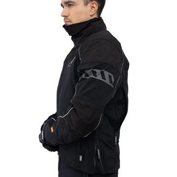 Rukka Motorradjacke Rukka Comfo-R Jacke schwarz / silber Herren