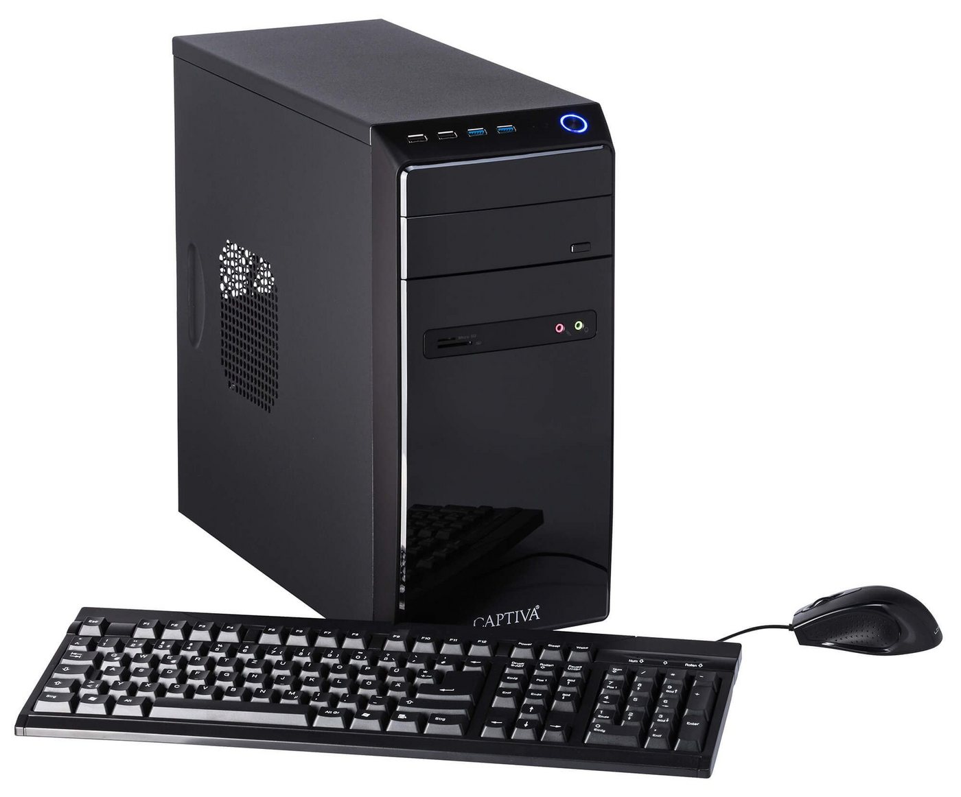 CAPTIVA Power Starter R48-633 Business-PC (AMD A8, Radeon R7, 8 GB RAM, 1000 GB HDD, 240 GB SSD, Luftkühlung) CAPTIVA Power Starter R48-633 Business-PC (AMD A8, Radeon R7, 8 GB RAM, 1000 GB HDD, 240 GB SSD, Luftkühlung)