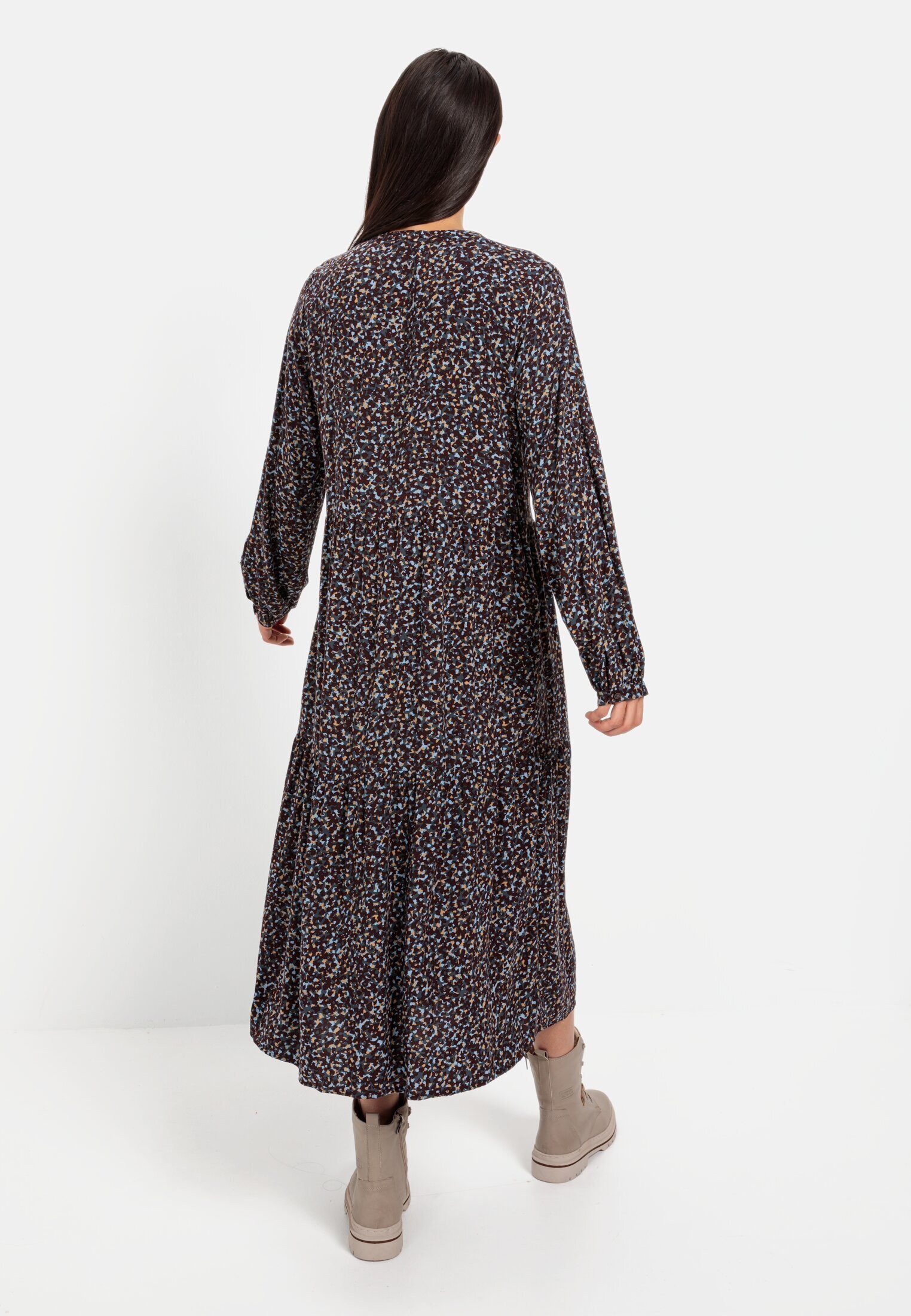 camel active Blusenkleid mit langen Ärmeln günstig online kaufen