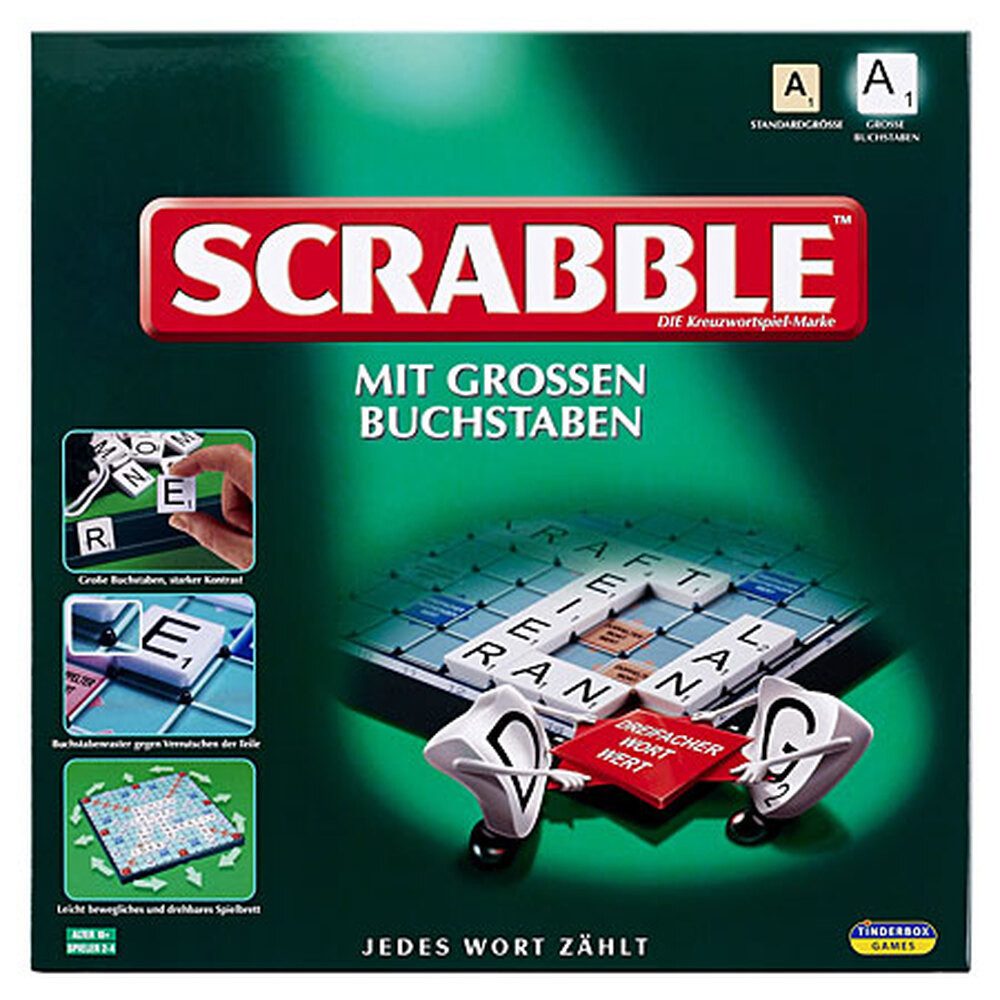 Piatnik Spiel Scrabble - Mit großen Buchstaben