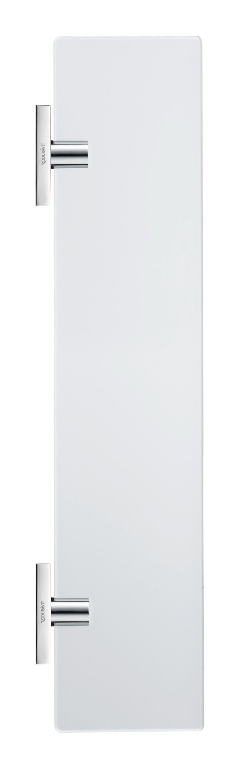 Duravit Ablageelement Karree, Glasablage 600 x 112 mm - Glas Matt/Chrom
