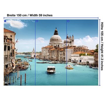 wandmotiv24 Fototapete Venedig, Basilica Santa Maria, glatt, Wandtapete, Motivtapete, matt, Vliestapete