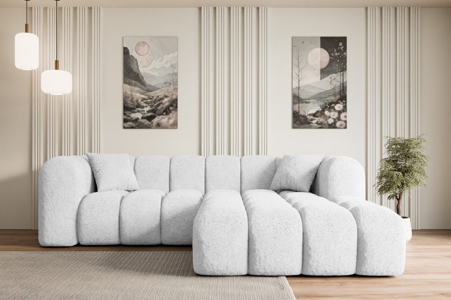ALTDECOR Ecksofa OLEA-L1, Sofa Praktische Bequeme günstig online kaufen