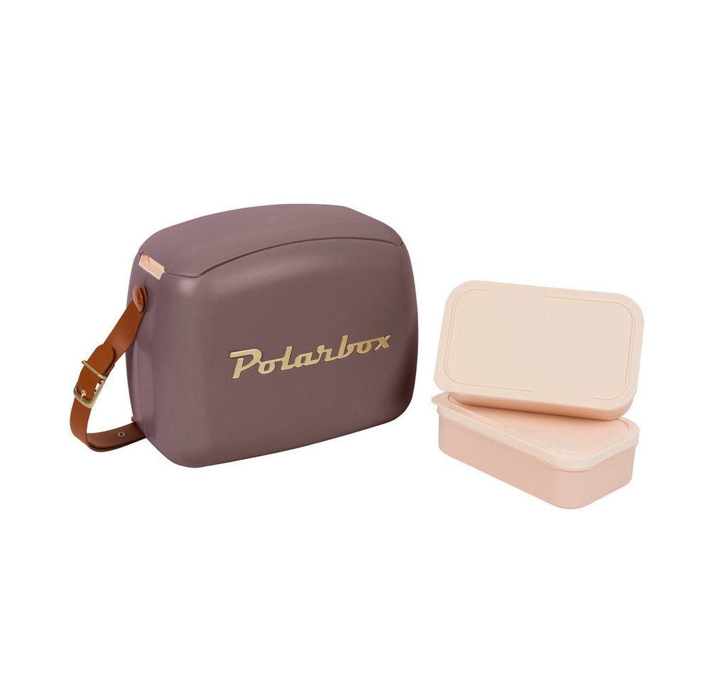 Kreher Frischhaltedose Kühlbox Polar 6 Liter mit 2 Lunchboxen (Farbe wählbar)