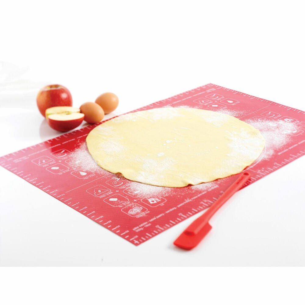 mastrad Backmatte Rot 40 x 60 cm