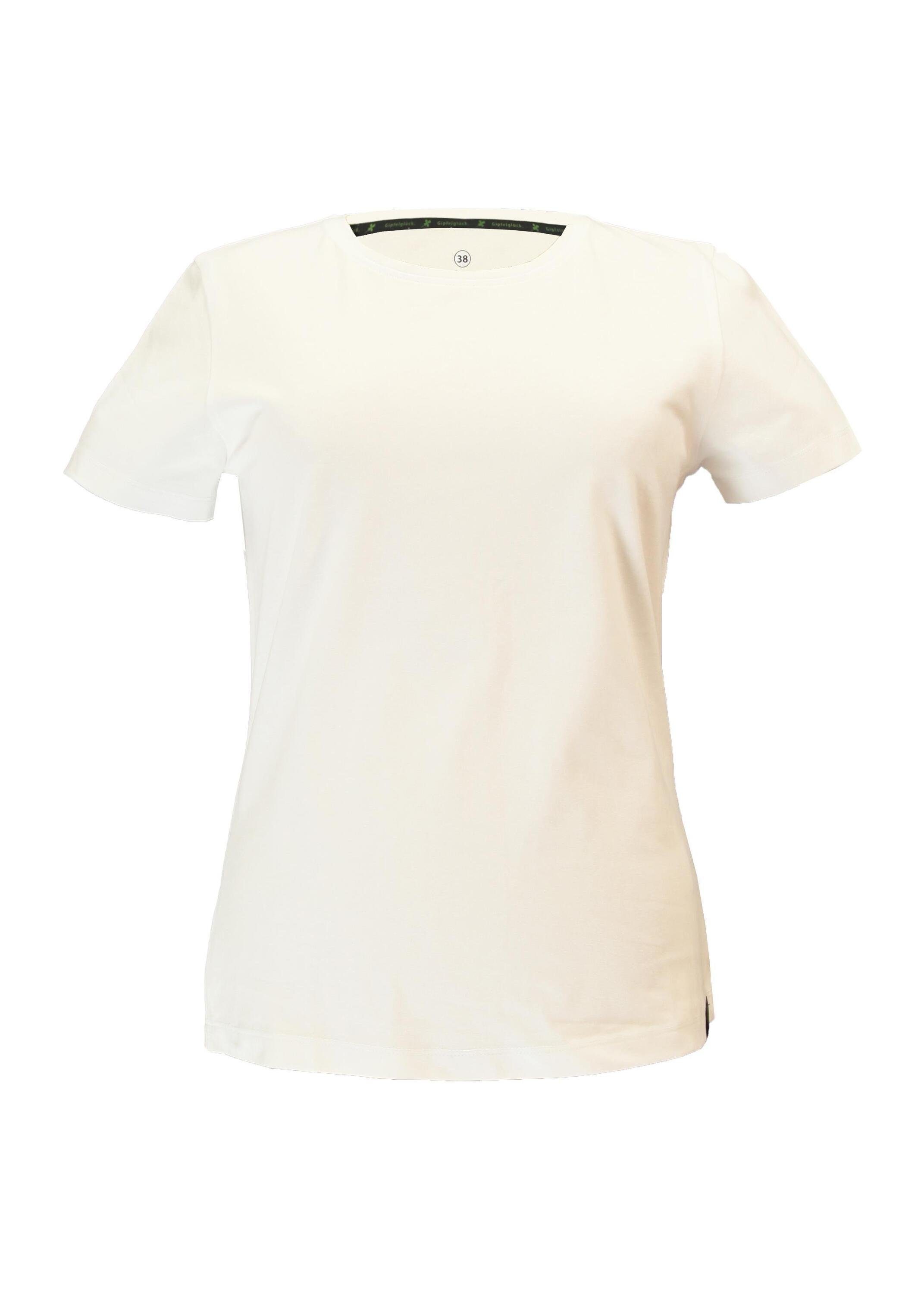 Gipfelglück Funktionsshirt Lynn 3er Bio-Baumwolle White Pack, für Damen, aus Optic