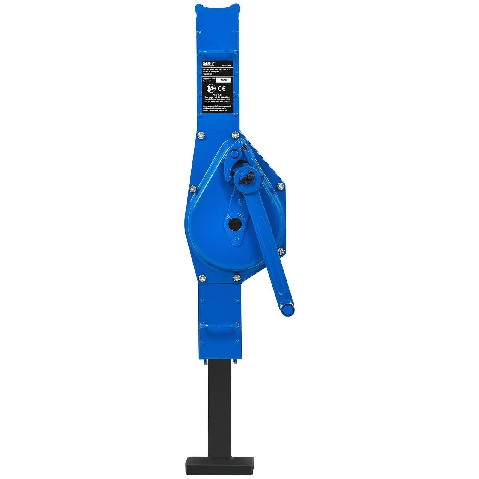 MSW Hydraulikheber Zahnstangenwinde 3000 kg Stockwinde Wagenheber Hubwinde Kurbelwinde, verschiedene Produktvarianten