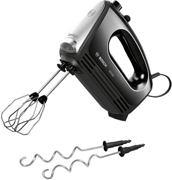 BOSCH Handmixer MFQ2520B, 500 W, LEDBeleuchtung von Schüssel und Teig