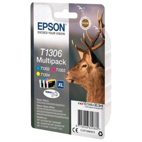 Epson »T1306 Original Kombi-Pack Cyan, Magenta, Gelb ...