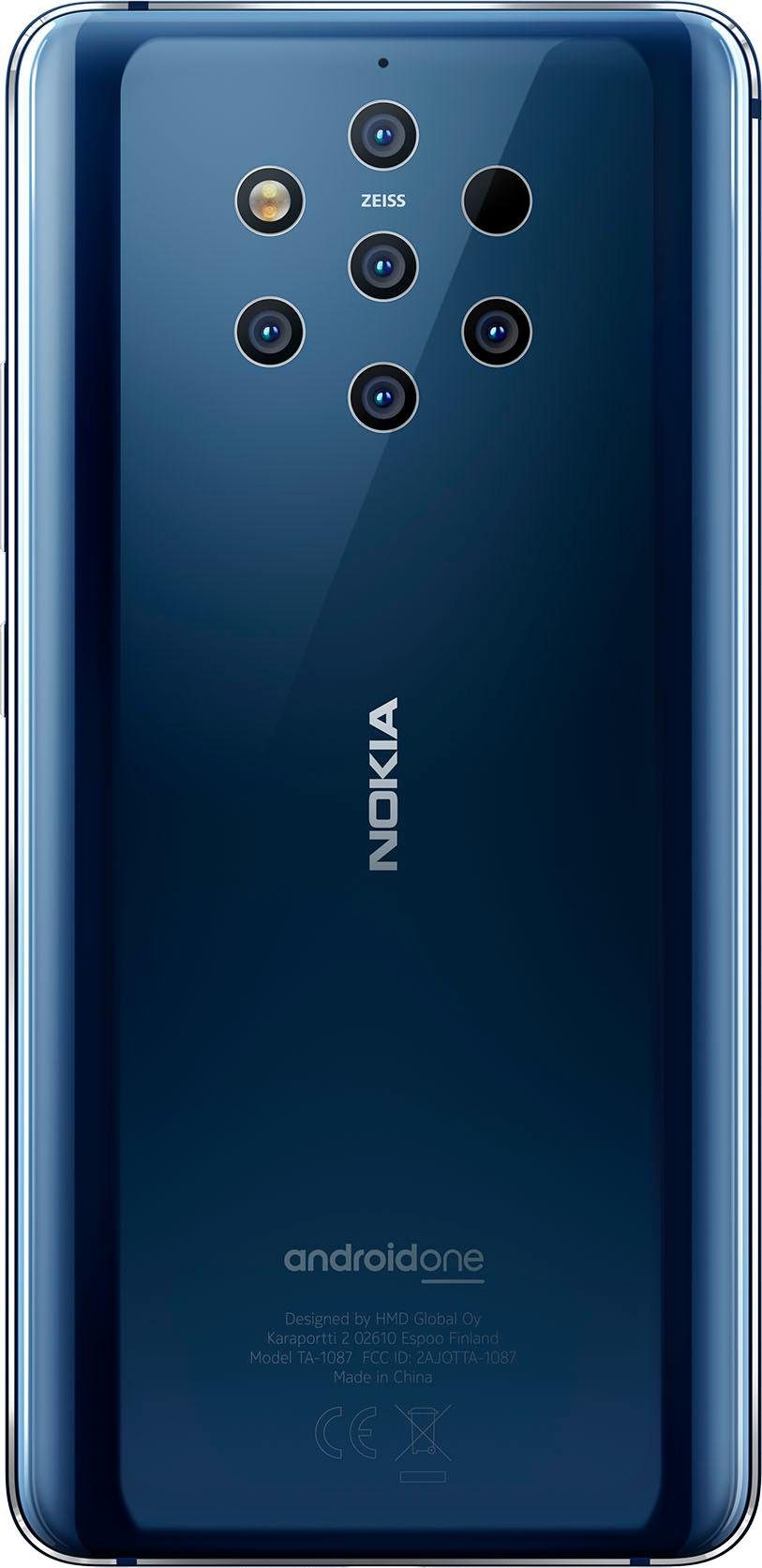 Nokia 9 PureView - Dual SIM Smartphone (15,21 cm/5,99 Zoll, 128 GB Speicherplatz, 12 MP Kamera), Bild 3
