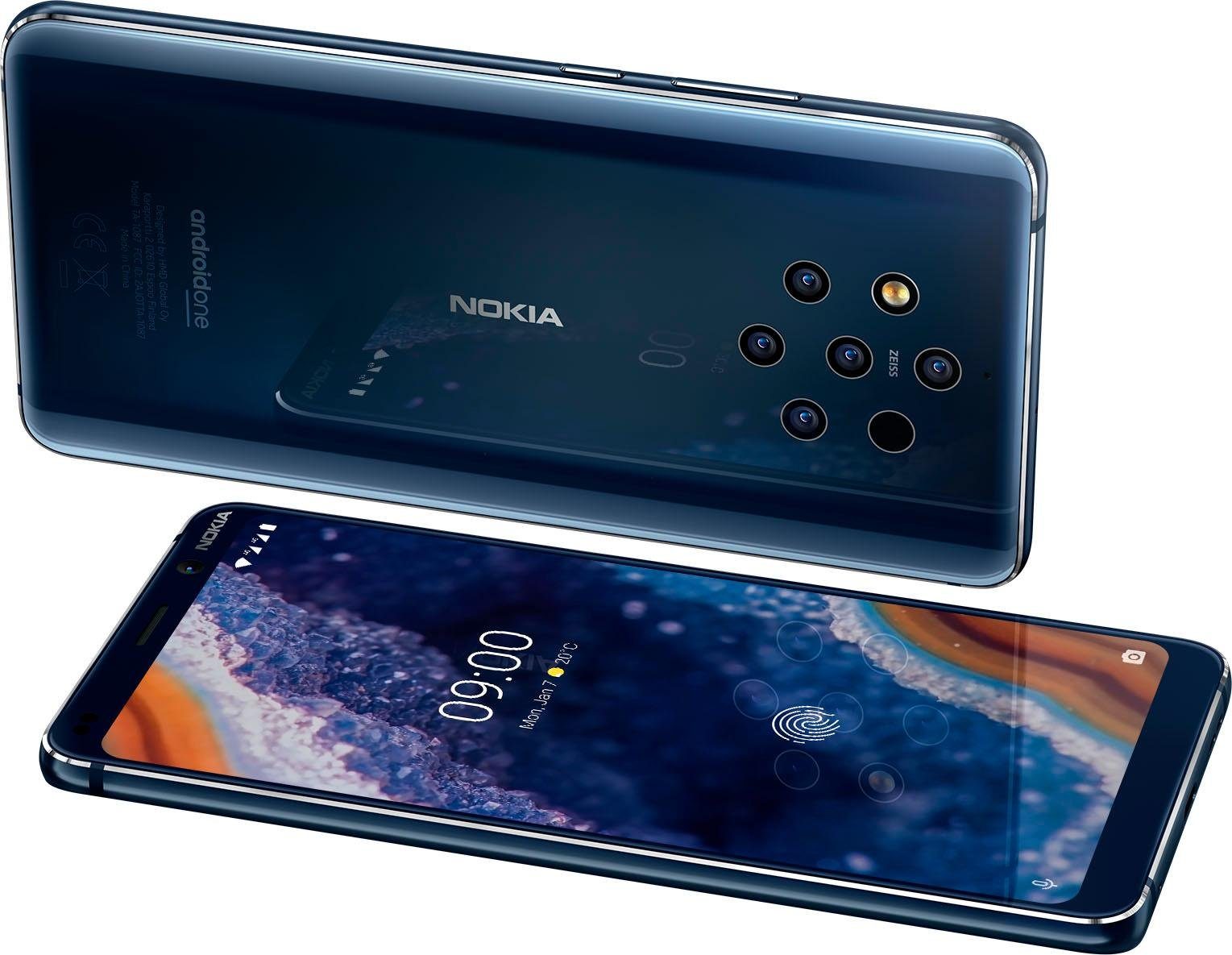 Nokia 9 PureView - Dual SIM Smartphone (15,21 cm/5,99 Zoll, 128 GB Speicherplatz, 12 MP Kamera), Bild 8