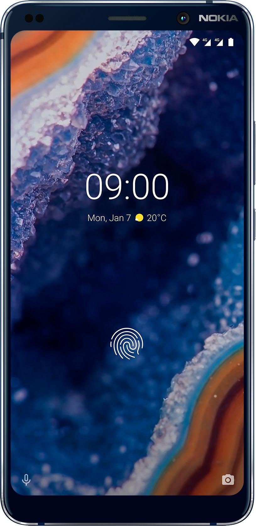 Nokia 9 PureView - Dual SIM Smartphone (15,21 cm/5,99 Zoll, 128 GB Speicherplatz, 12 MP Kamera), Bild 2
