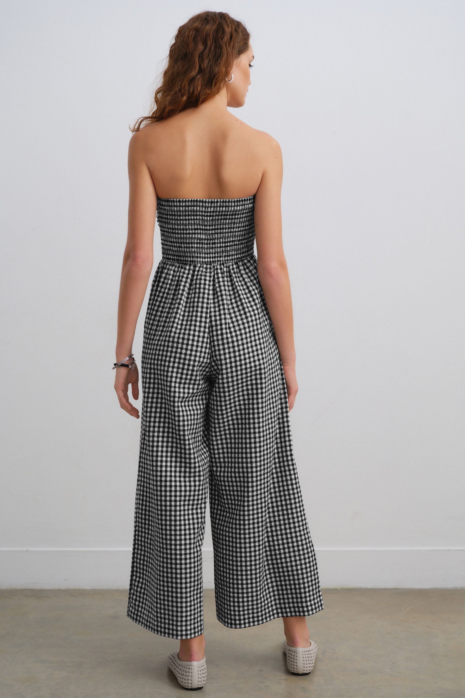 Next Jumpsuit Bandeau-Jumpsuit aus Seersucker (1-tlg) günstig online kaufen