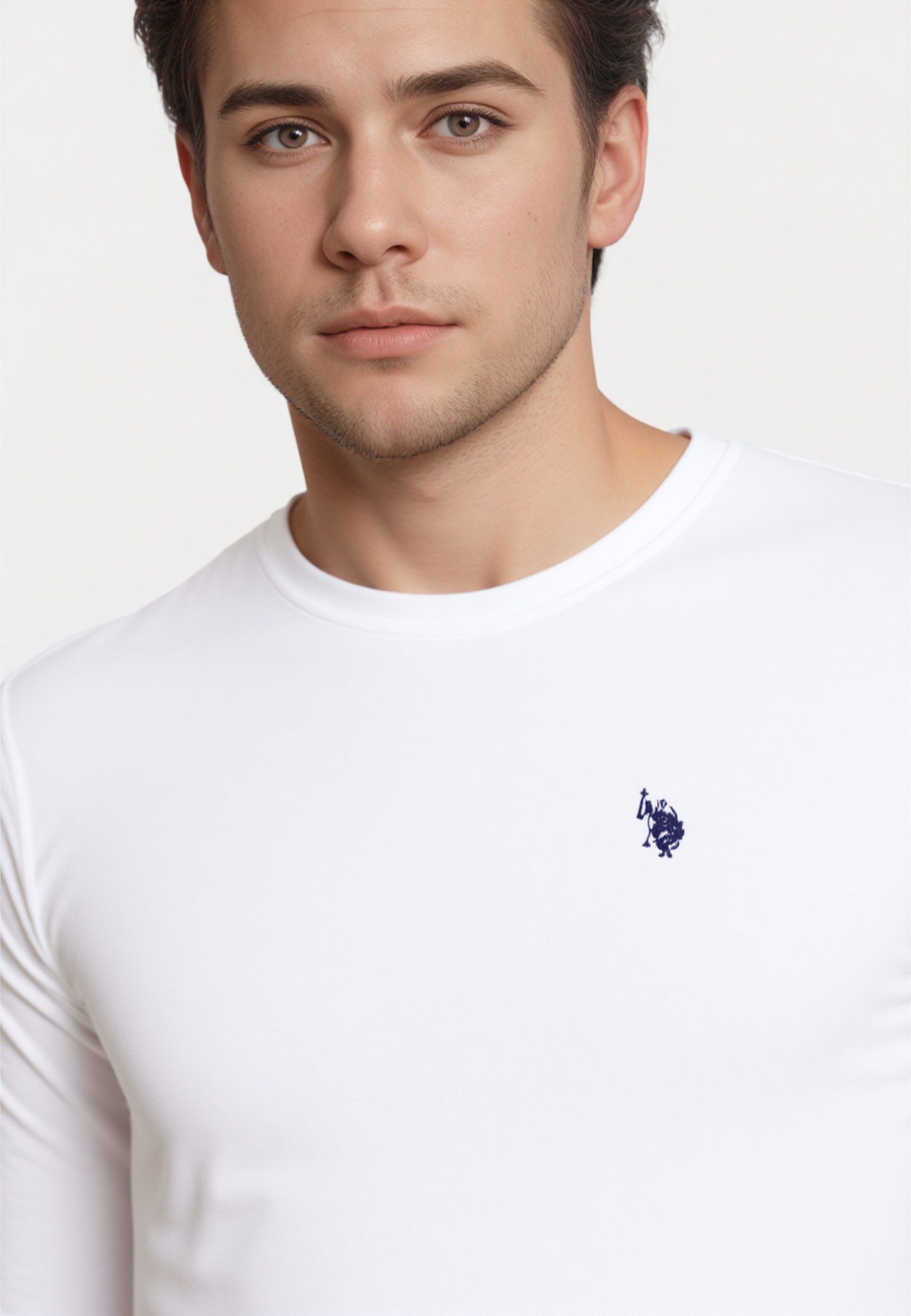 U.S. Polo Assn. Longsleeve Shirt Longsleeve Sweatshirt (1-tlg)