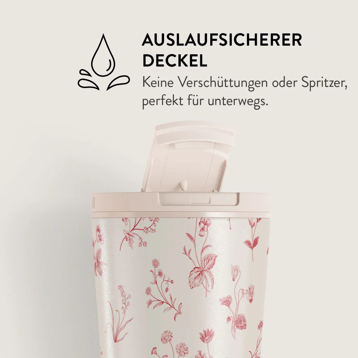 BURGA Becher Prairie Flap Lid Travel Mug 500ml