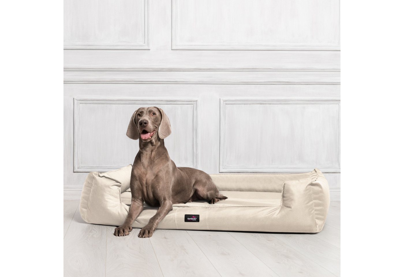Thumbnail - tierlando® Tierbett tierlando® Orthopädisches Hundebett GOOFY für große Hunde XL–XXX, Polyester, Matratzenschoner inklus...