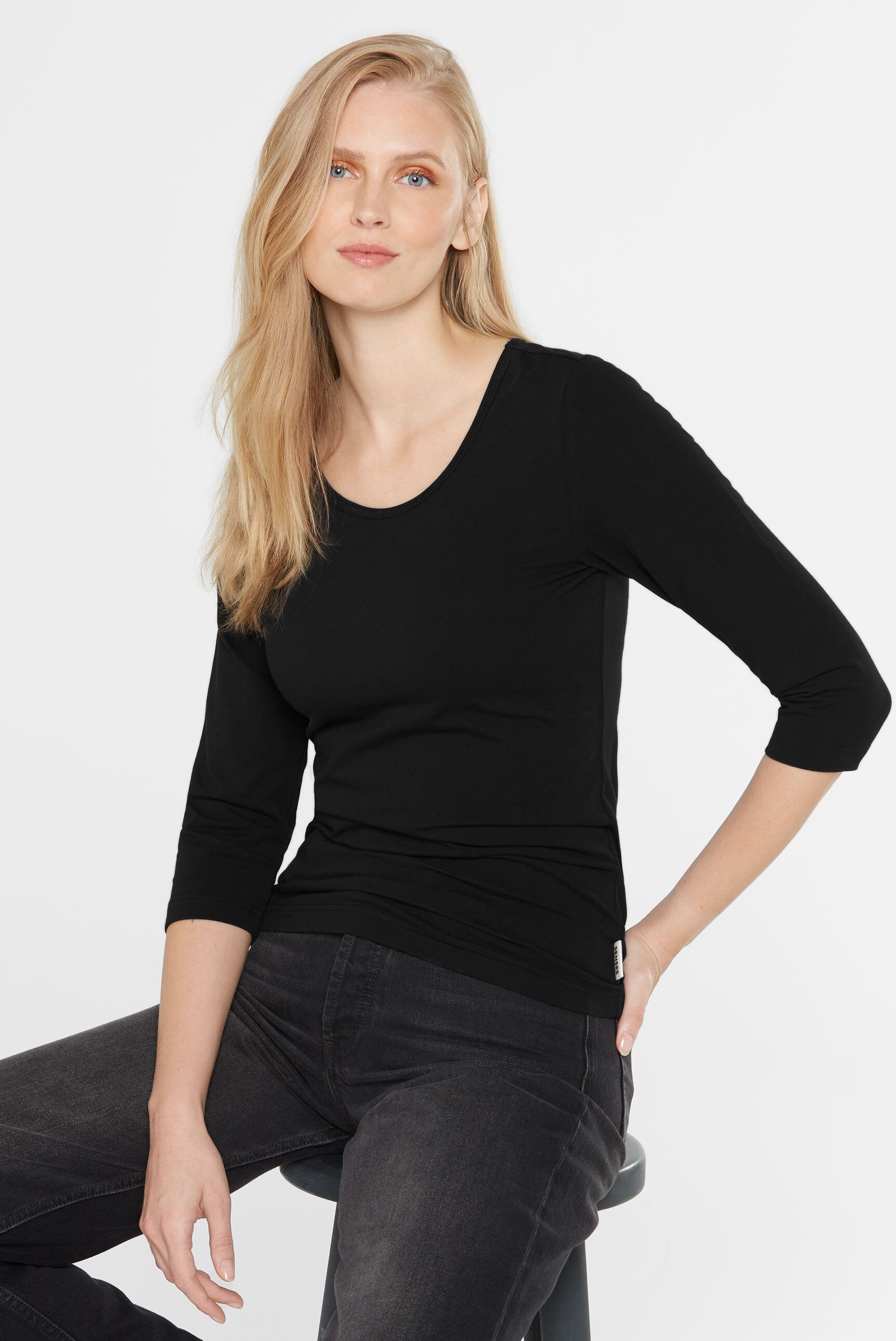Rundhalsshirt