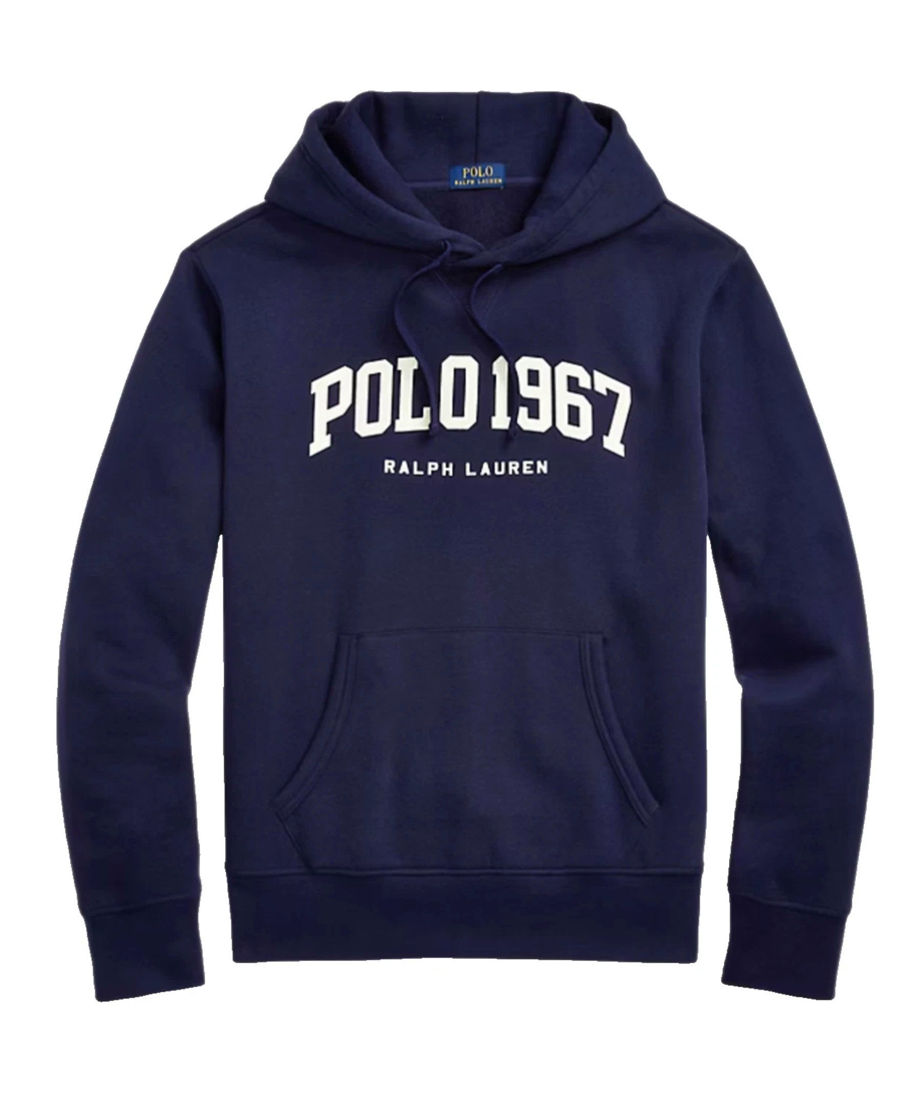 Polo Ralph Lauren Kapuzensweatshirt Herren Logo Fleece Hoodie Sweater sofortige Authentifizierung über einen QR-Code