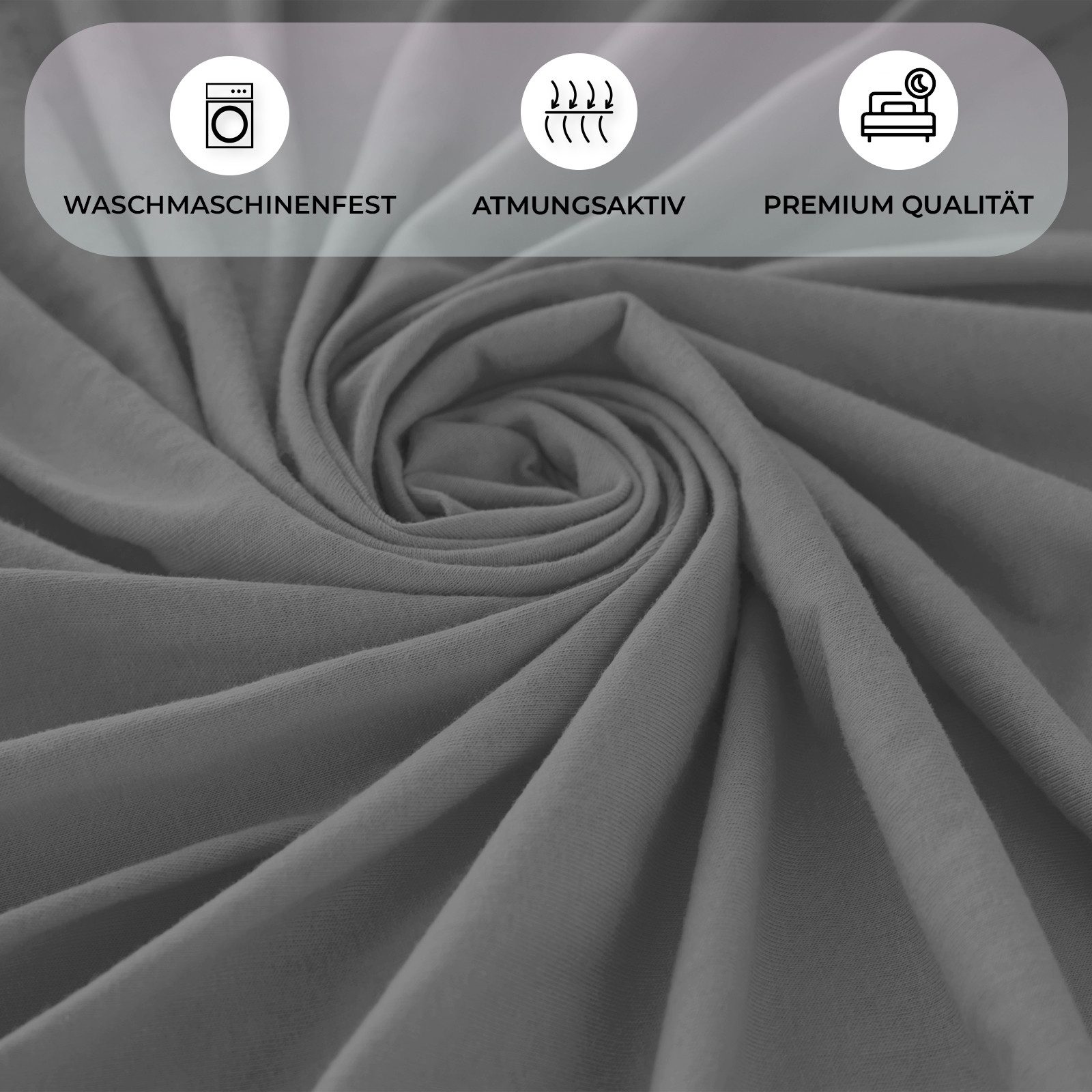 Buymax Kissenbezüge Kissenbezug 100% Baumwolle Premium Jersey, (2 Stück), K günstig online kaufen