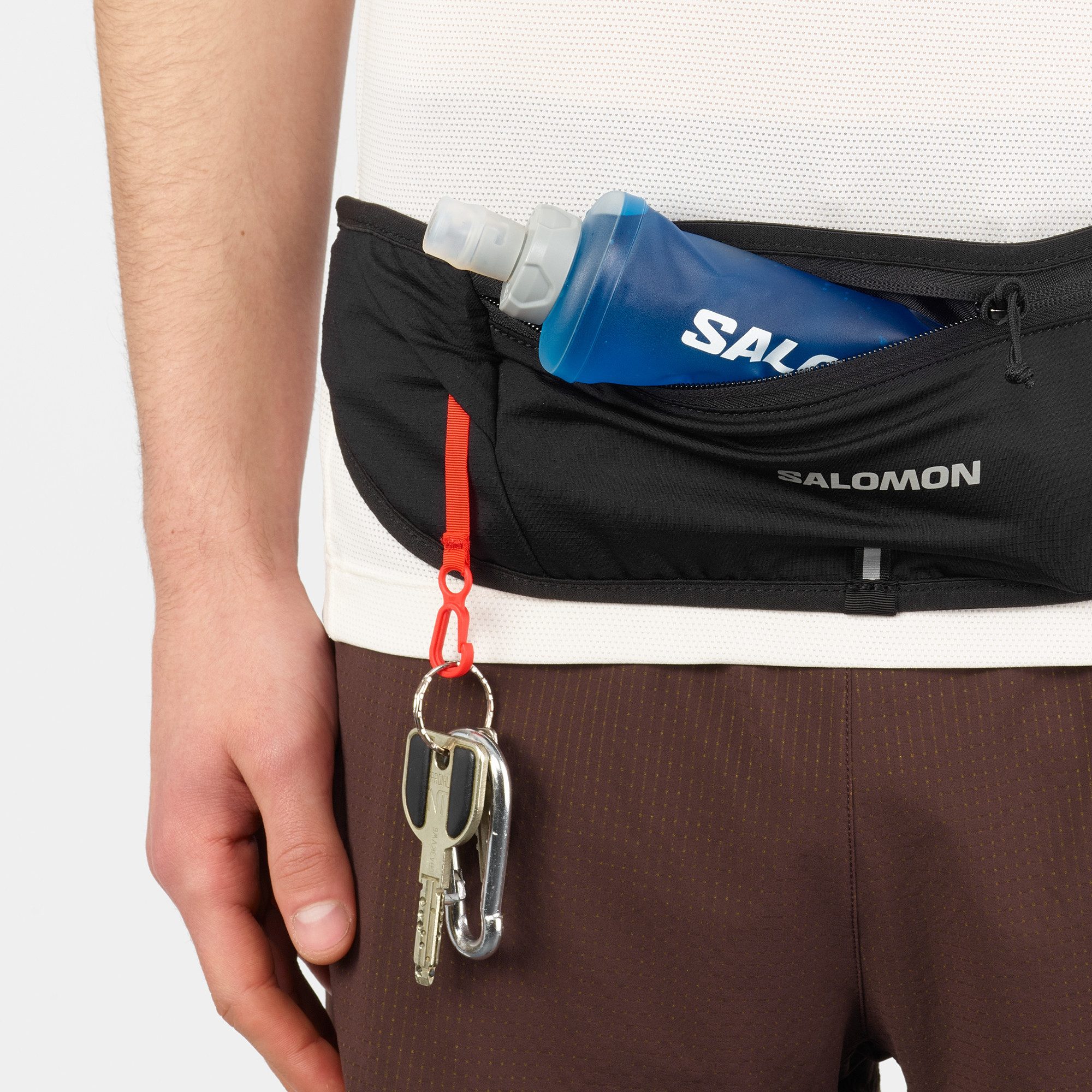 Salomon Laufgürtel PULSE SLING BELT für Erwachsene, elastisches Design, leichtes Gewicht