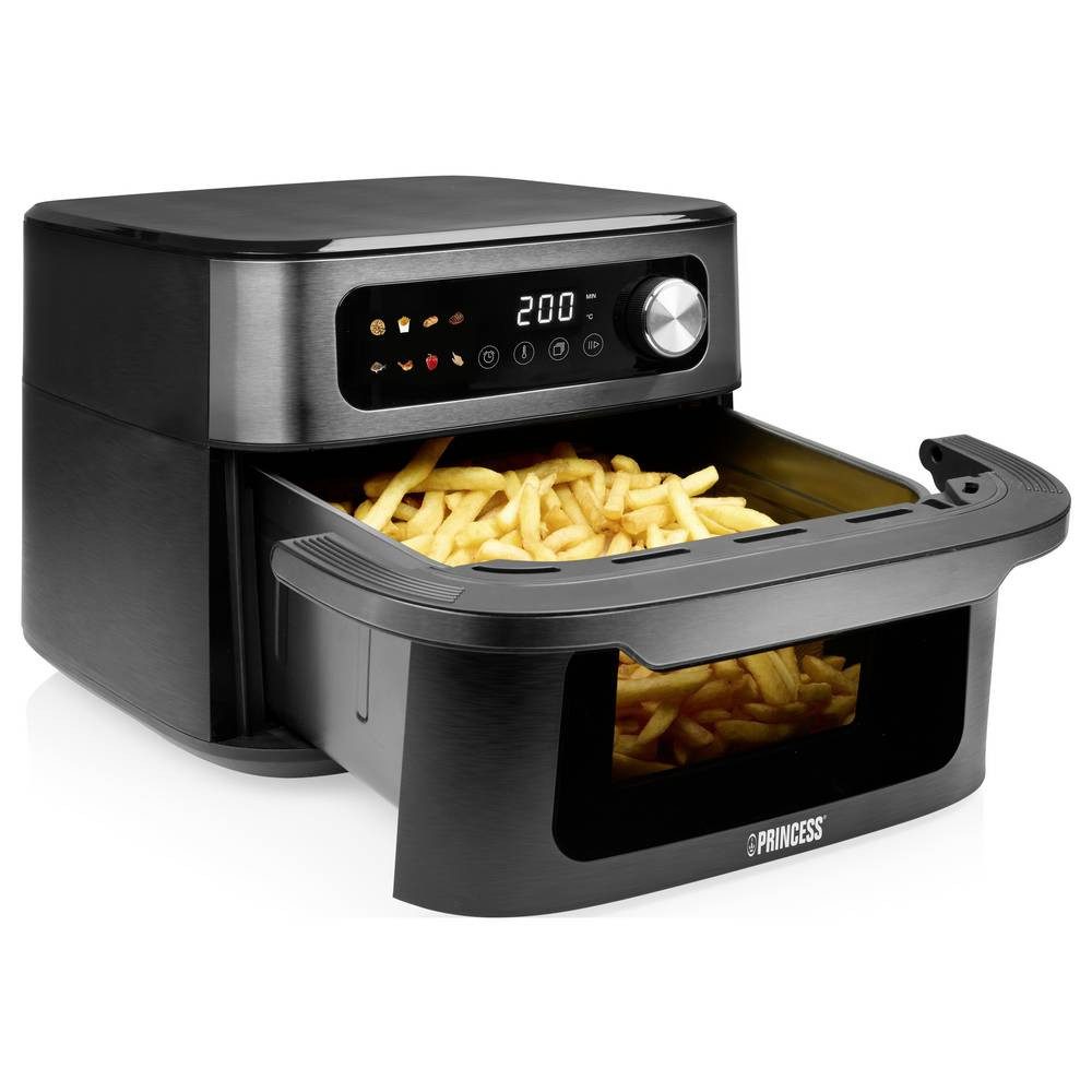 PRINCESS Fritteuse, BPA-frei, Antihaftbeschichtung, digitaler Timer