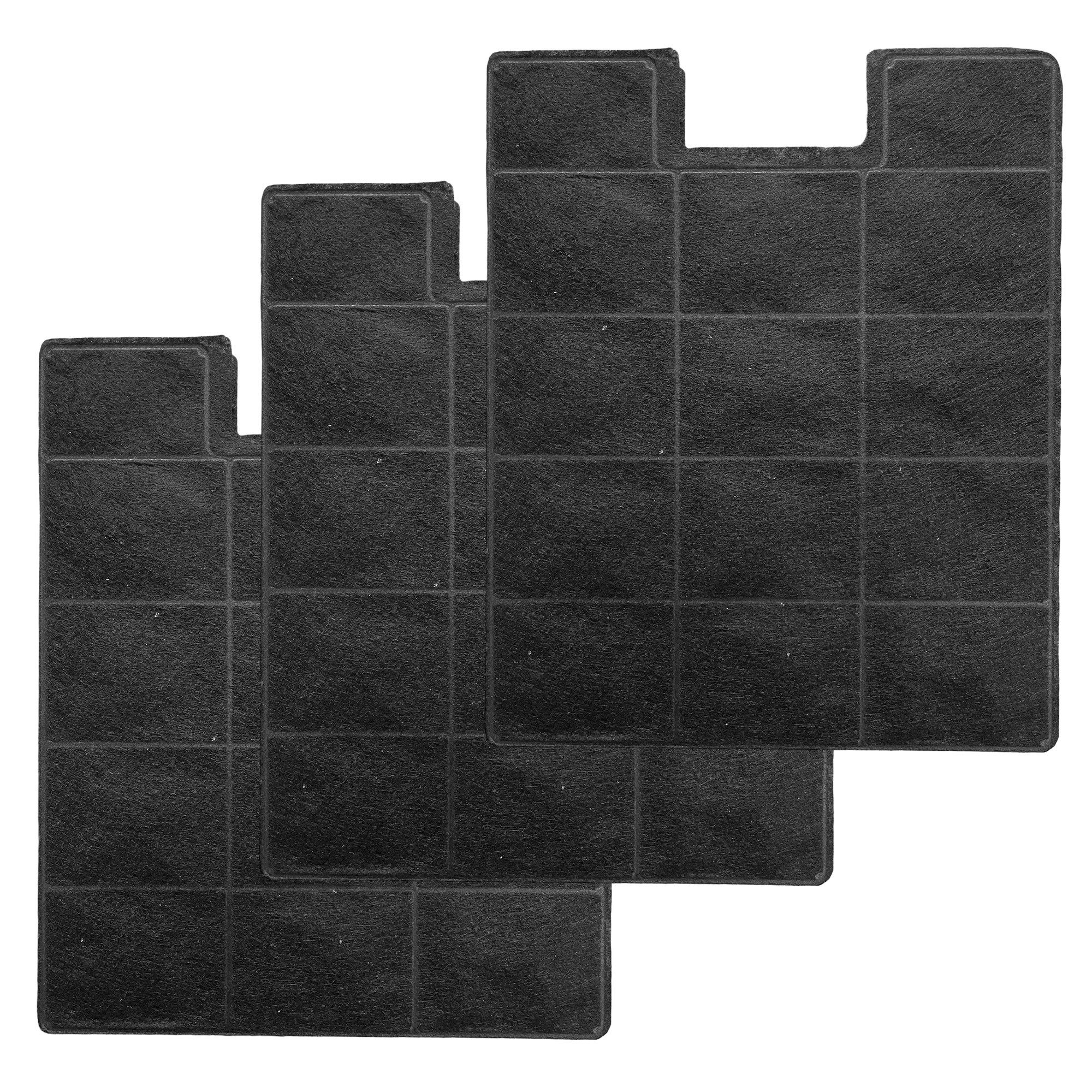 KOBALZ KITCHEN Aktivkohlefilter Aktivkohlefilter Ersatz KF 17139 für Amica Dunsthaube 3 Stück im Set
