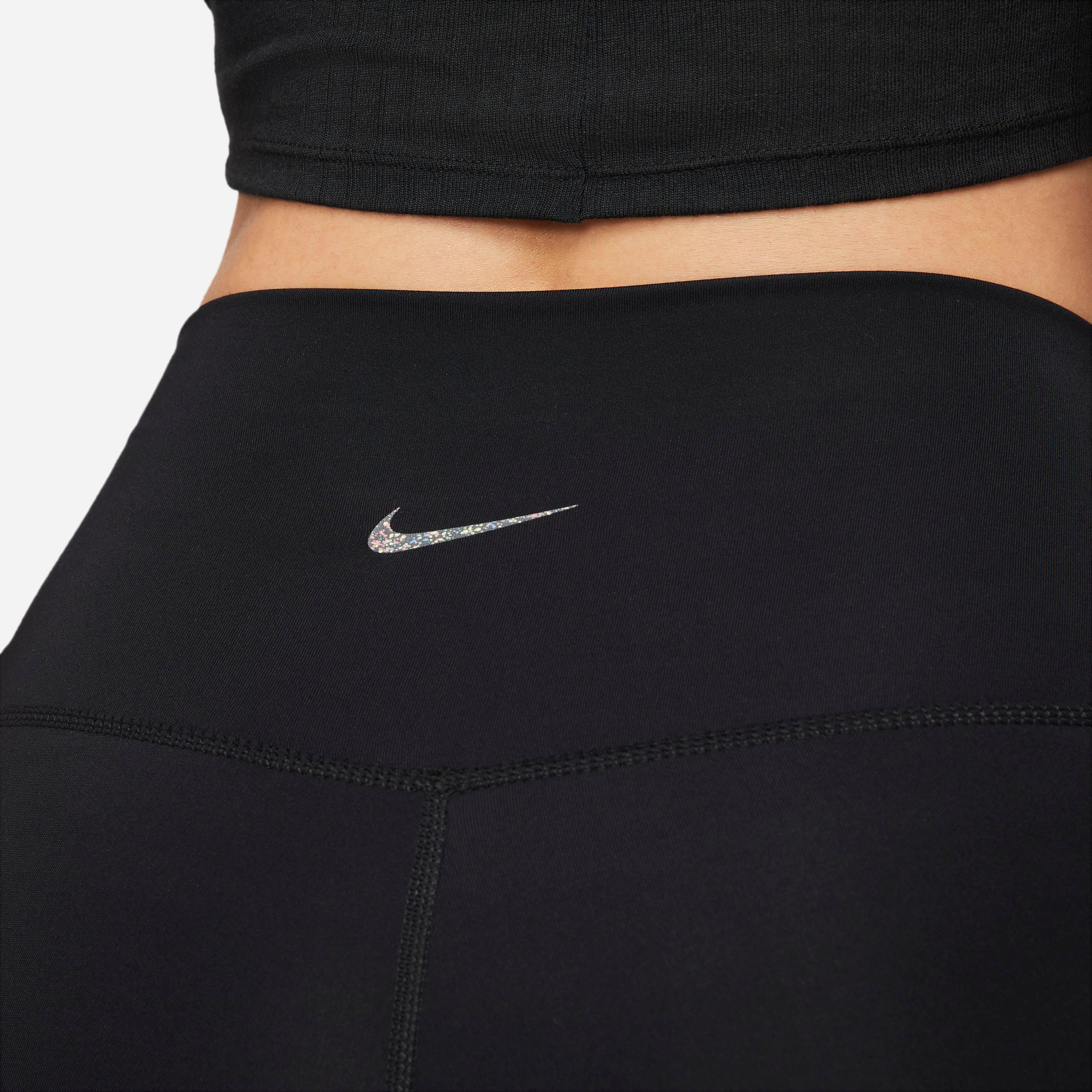 Nike Trainingstights Yoga Dri-FIT Women's High-Waisted Leggings / BLACK/IRON GREY