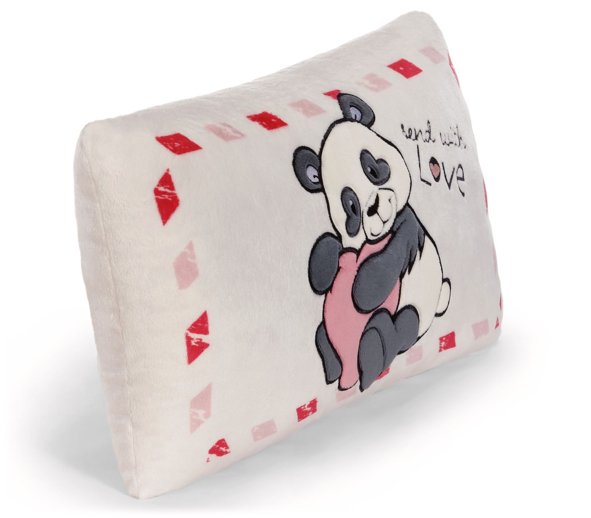 Nici Plüschfigur Nici 62617 Kissen Love Panda 43x25cm GREEN