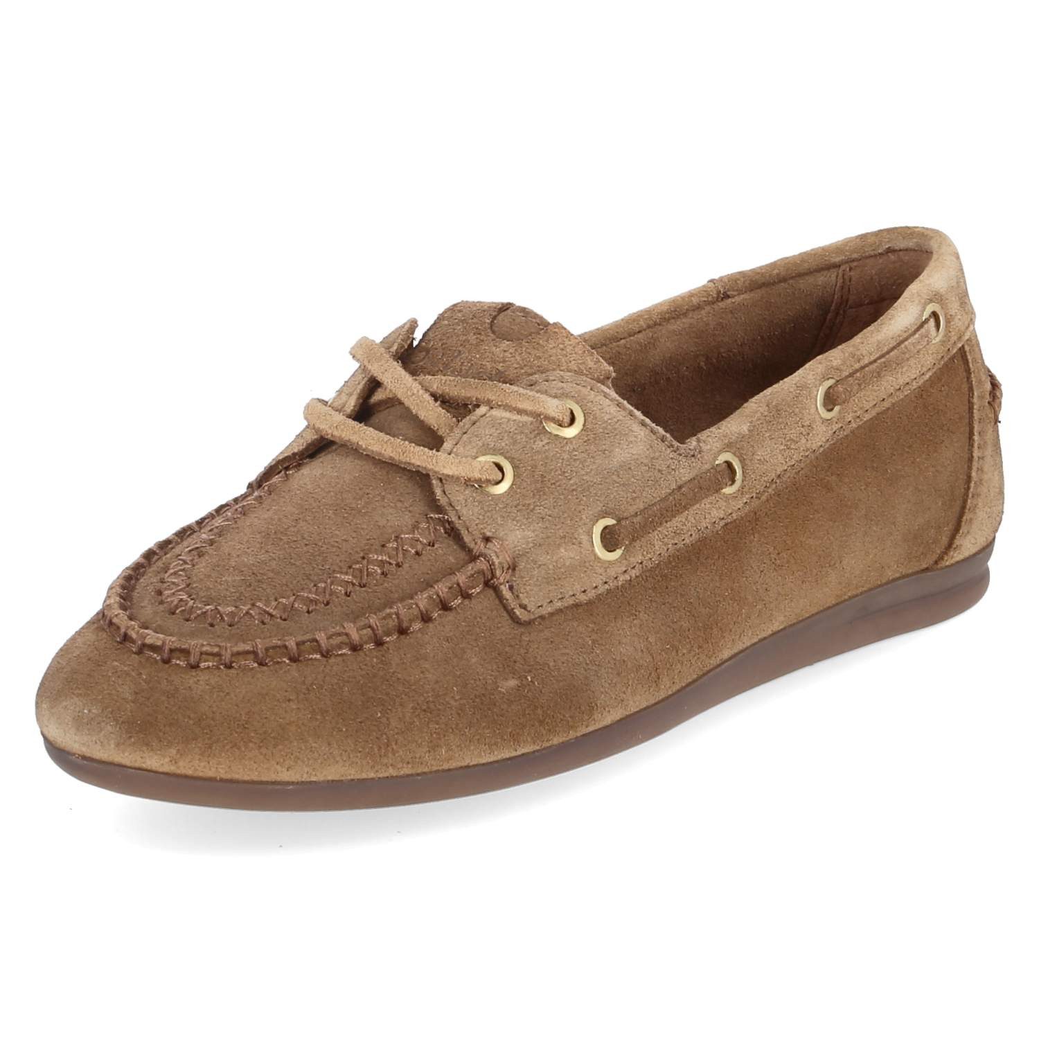 Palado Palado 6NU0381901 3300 Damen Rauleder braun Slipper