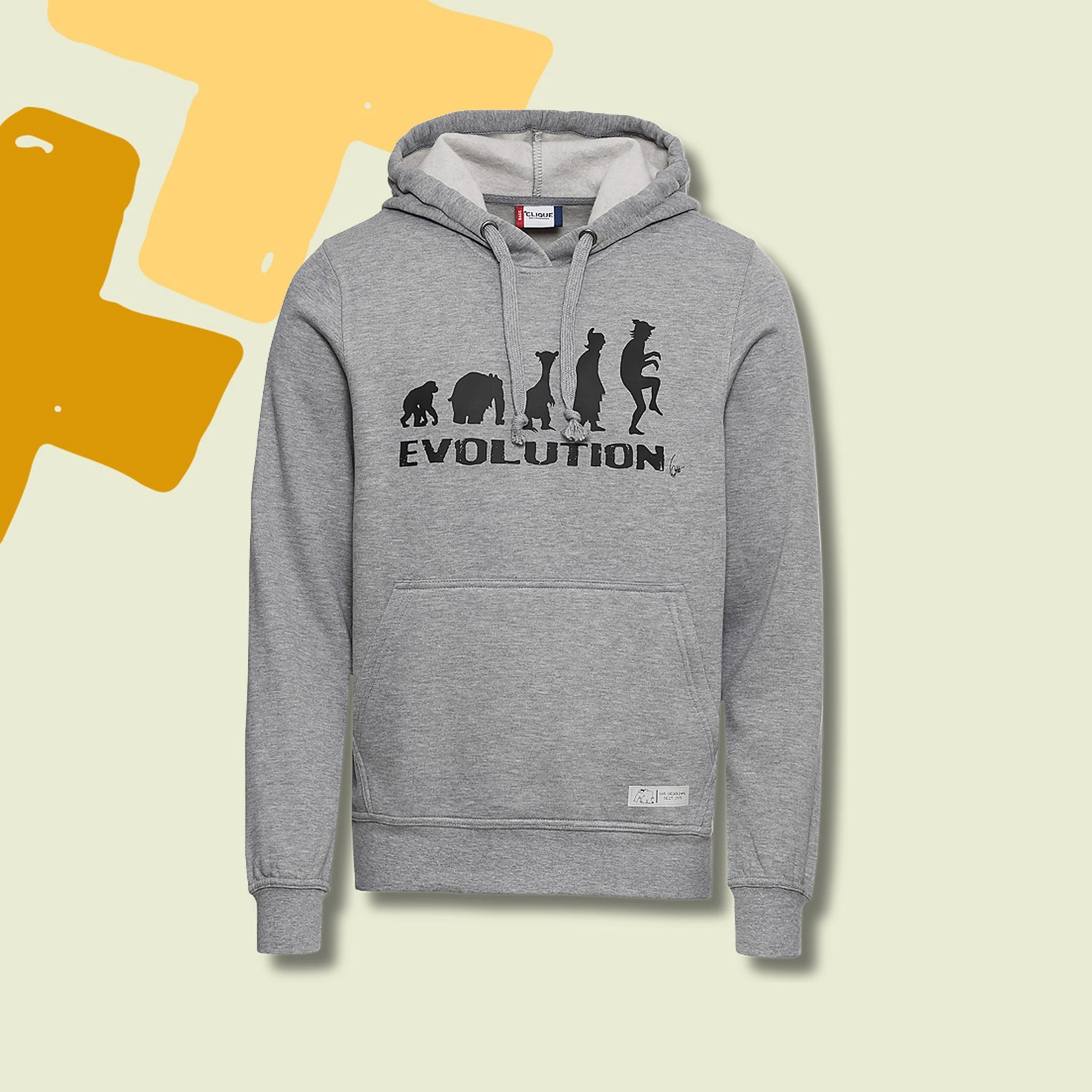 Ottifant Productions GmbH Hoodie Hoodie Kapuzenpullover Evolution by Otto Waalkes, Jetzt auch in Navy