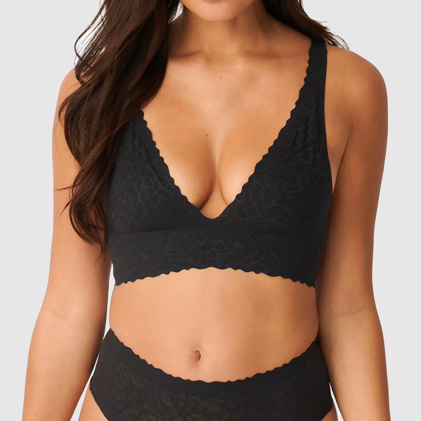 sloggi Bralette-BH Zero Feel Lace 2.0 (1-tlg) kein Abzeichnen unter figurnaher Kleidung