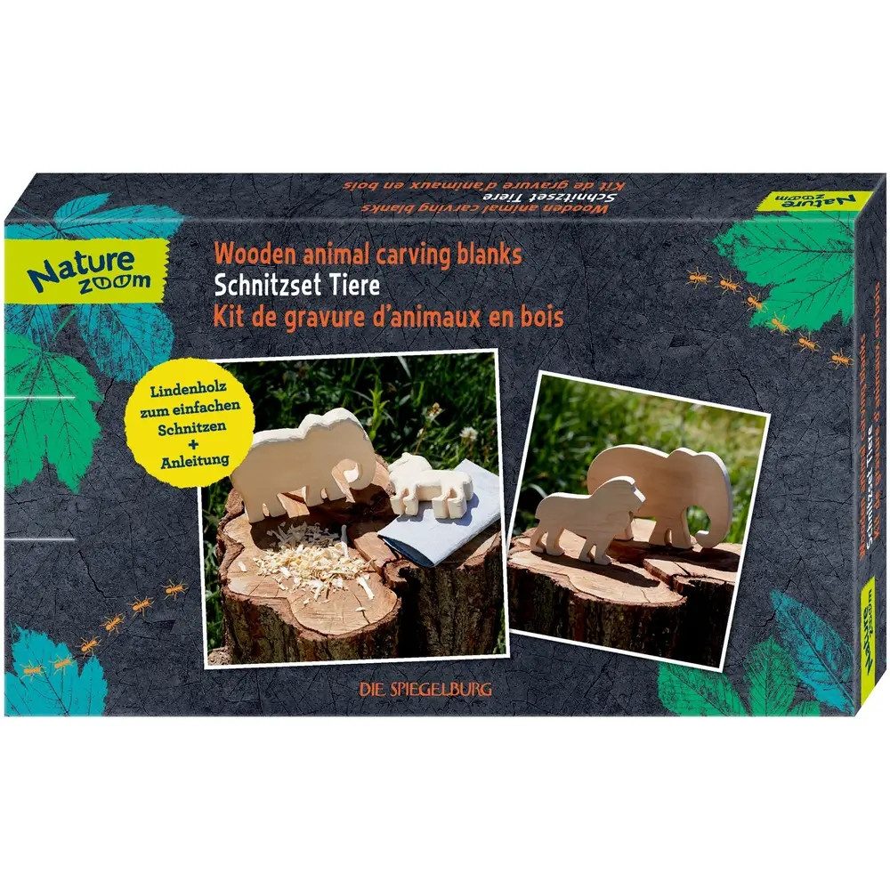 COPPENRATH DIE SPIEGELBURG Dachzelt Schnitzset Tiere