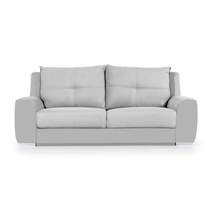 Stylefy Polstergarnitur Bastia (Set (2-tlg) Couchgarnitur) bestehend aus 2x2-Sitzer Sofa Modern Design mit Relaxfunktion frei im Raum stellbar