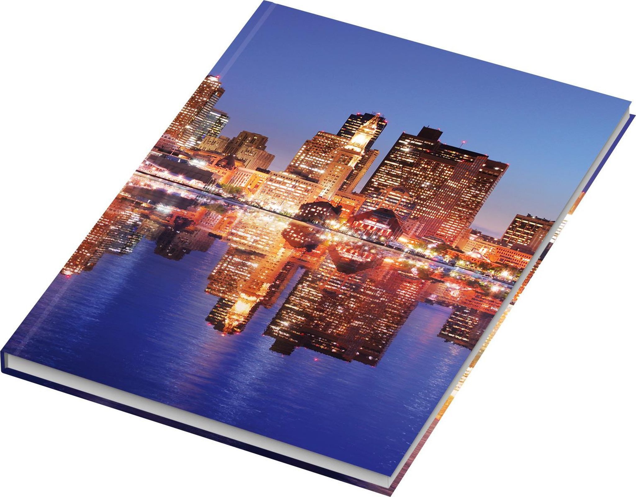 RNK Notizbuch RNK Notizbuch "Skyline", liniertt, DIN A5, 96 Blatt, 70 g/m²